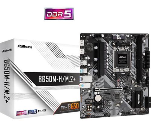 Emolevy ASROCK AMD B650 SAM5 Micro-ATX Muisti DDR5 Muistipaikat 2 1xPCI-E 2xPCI-Express 4.0 1x...