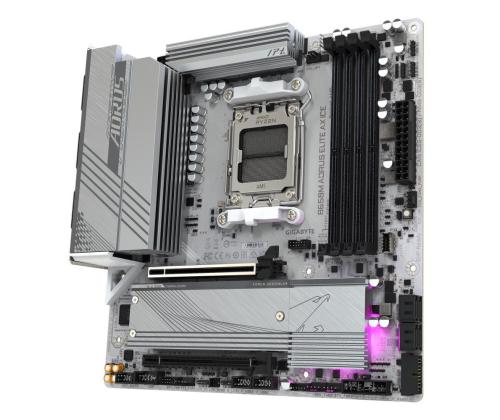 Emolevy GIGABYTE AMD B650 SAM5 Micro-ATX Muisti DDR5 Muistipaikat 4 1xPCI-Express 4.0 4x 1xPCI...