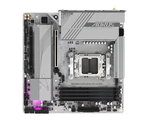 Emolevy GIGABYTE AMD B650 SAM5 Micro-ATX Muisti DDR5 Muistipaikat 4 1xPCI-Express 4.0 4x 1xPCI...