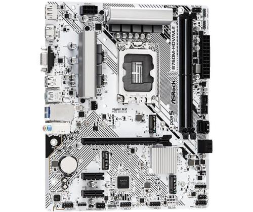 Emolevy ASROCK Intel B760 Express LGA1700 Micro-ATX Muisti DDR5 Muistipaikat 2 2xPCI-Express 3...