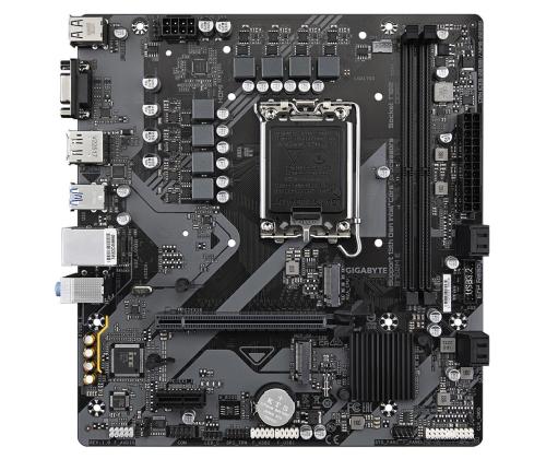 Emolevy GIGABYTE Intel B760 Express LGA1700 Micro-ATX Muisti DDR5 Muistipaikat 2 B760ME1.0