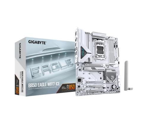 MB AMD B850 SAM5 ATX/B850 EAGLE WF7 ICE GIGABYTE AMD B850 SAM5 ATX/B850 EAGLE WF7 ICE GIGABYTE