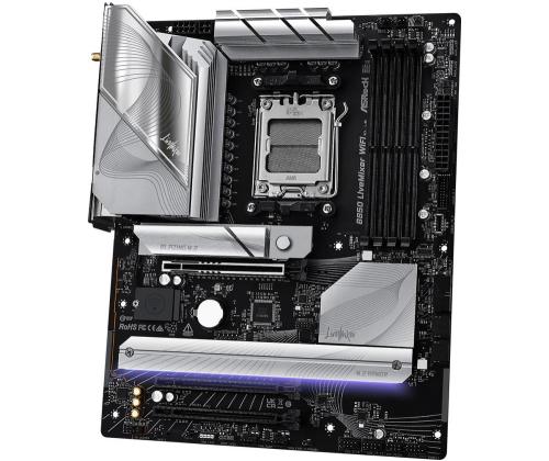 Emolevy ASROCK AMD B850 SAM5 ATX Muisti DDR5 Muistipaikat 4 2xPCI-Express 4.0 16x 1xPCI-Express...