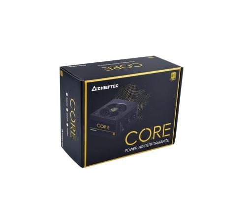 Virtalähde CHIEFTEC 600 Watts Efficiency 80 PLUS GOLD PFC Active BBS-600S