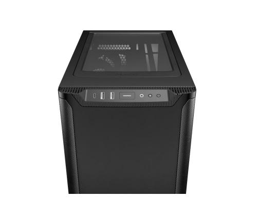 Kotelo BE QUIET PURE BASE 501 MidiTower ATX MicroATX MiniITX Väri Musta BG073
