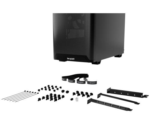 Kotelo BE QUIET PURE BASE 501 MidiTower Ei sisälly ATX MicroATX MiniITX Väri Musta BG074