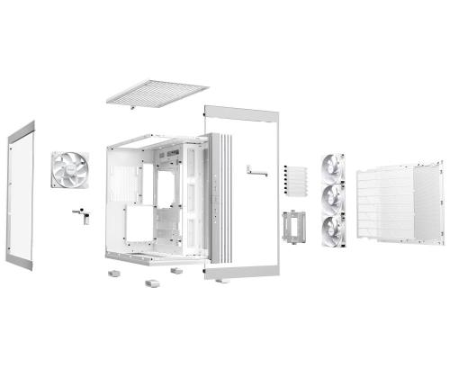 Kotelo BE QUIET LIGHT BASE 600 LX Tower ATX MicroATX MiniITX Väri Valkoinen BGW68