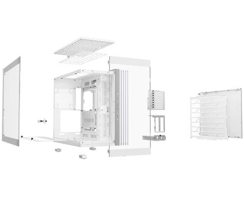 Kotelo BE QUIET LIGHT LIGHT BASE 900 DX Tower ATX EATX MicroATX MiniITX XL-ATX Väri Valkoinen BGW70