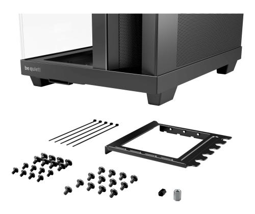 Kotelo BE QUIET ATX/micro ATX/Mini-ITX Musta Midi Tower PC BGW83