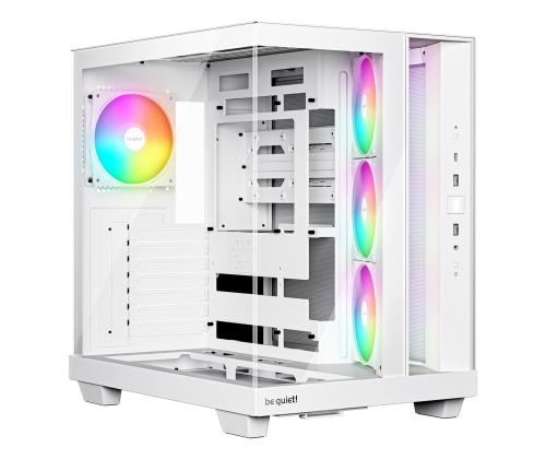 Kotelo BE QUIET ATX/micro ATX/Mini-ITX Valkoinen Midi Tower PC BGW86