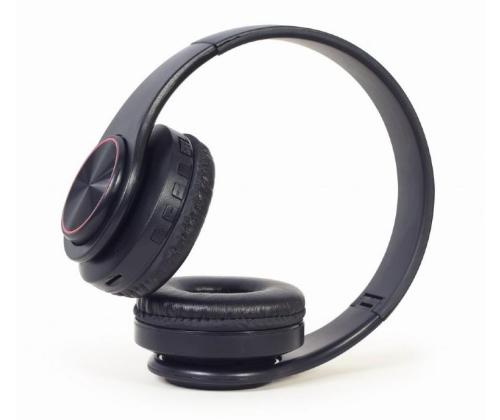 KUULOKKEET BLUETOOTH LED/MUSTA BHP-LED-01 GEMBIRD