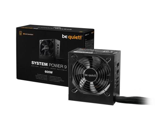 Virtalähde OLE HILJAA 600 W Tehokkuus 80 PLUS PRONSSI PFC Aktiivinen MTBF 100000 tuntia BN302