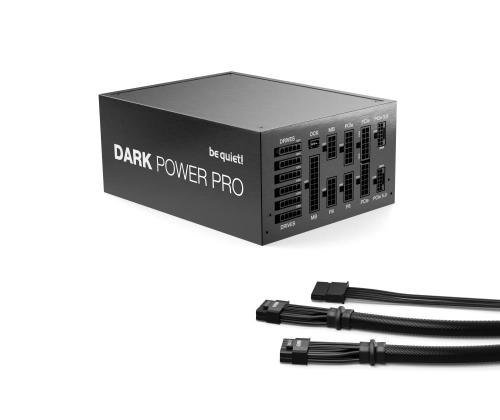 Virtalähde OLE HILJAA 1 600 W Huipputeho 1 700 W Tehokkuus 80 PLUS TITANIUM PFC Aktiivinen...