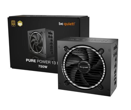 Virtalähde BE QUIET Pure Power 12 750 wattia huipputeho 820 wattia hyötysuhde 80 PLUS GOLD PFC...