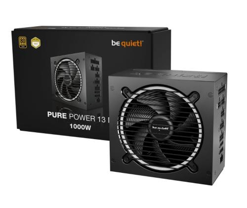 Virtalähde BE QUIET Pure Power 13 1000 wattia huipputeho 1050 wattia hyötysuhde 80 PLUS GOLD PFC...