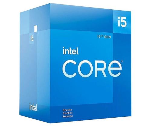 CPU INTEL Desktop Core i5 i5-12400F Alder Lake 2500 MHz Ytimet 6 18MB Socket LGA1700 65 Wattia BOX...
