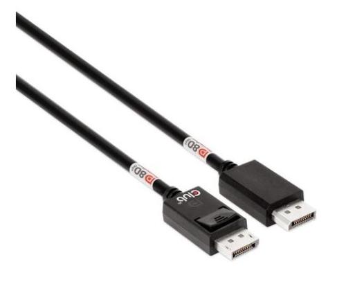 KAAPELI DP:STÄ DP:HEN 1.6M/M/M CAC-1092 CLUB3D