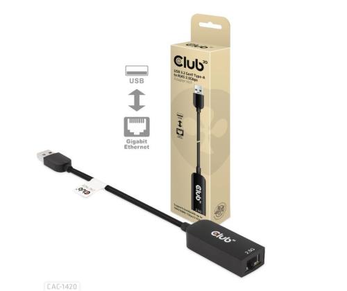 I/O-SOVITIN USB3.2 - RJ45/M/F CAC-1420 CLUB3D