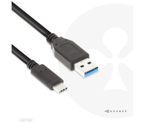 KAAPELI USB-C JA USB3.1 1M/M/M CAC-1523 CLUB3D