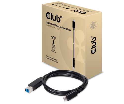 KAAPELI USB-C JA USB3.1 1M/M/M CAC-1524 CLUB3D