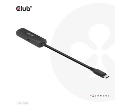 I/O-SOVITIN USB-C:STÄ HDMI/M/F:ÄÄN CAC-1588 CLUB3D