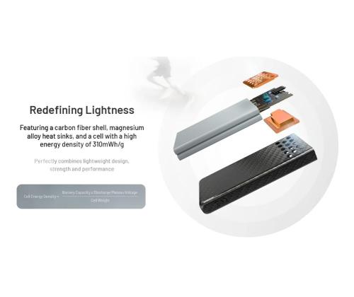 VIRTAPANKKI 10000MAH/CARBO 10000 G2 SININEN NITECORE