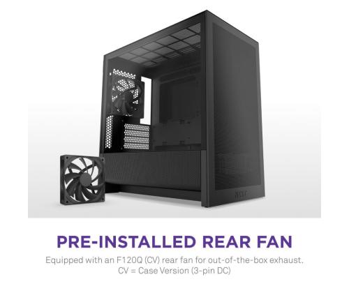 Kotelo NZXT micro ATX/Mini-ITX Musta Midi Tower PC CC-H31FB-01