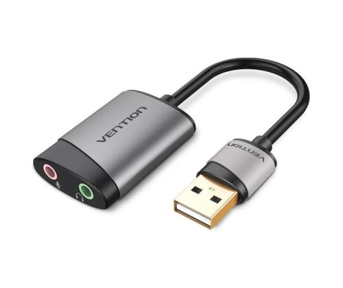 ÄÄNIKORTTI USB 2-PORTTI/0.15M CDKHB VENTION