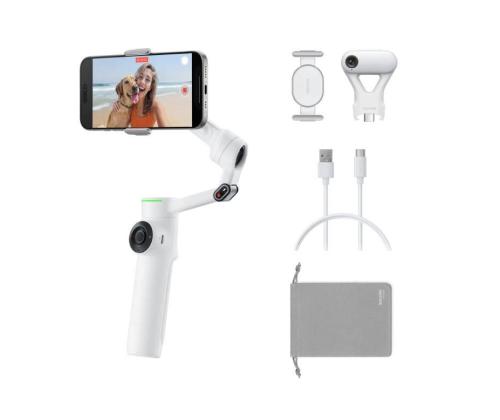 GIMBAL FLOW 2 PRO AI TRACKER/CINSABQB/TRUCKERWHITE INSTA360