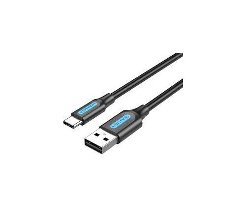 KAAPELI USB-C JA USB2.0/0.5M MUSTA COKBD VENTION