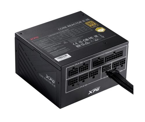 Virtalähde ADATA CORE REACTOR II VE 750 wattia Tehokkuus 80 PLUS GOLD PFC Aktiivinen MTBF 100000...