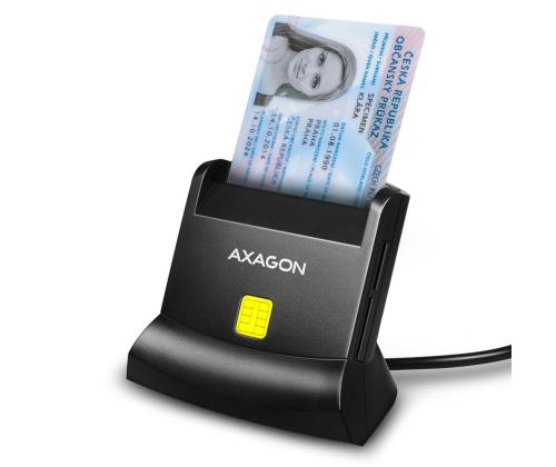 KORTINLUKIJA JALUSTA SMARTCARD/USB2.0 CRE-SM2 AXAGON