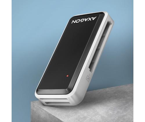 KORTINLUKIJA MINI 5-PAIKKAINEN/USB2.0 0.1M CRE-X1 AXAGON