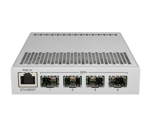 Kytkin MIKROTIK 1x10Base-T / 100Base-TX / 1000Base-T 4xSFP+ PoE-portit 1 CRS305-1G-4S+IN