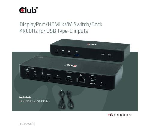 NB ACC TELAKOINTIASEMA/USB-C 120W CSV-1585 CLUB3D