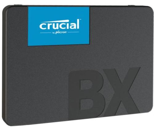 SSD CRUCIAL BX500 2TB SATA 3.0 Kirjoitusnopeus 500 Mt/s Lukunopeus 540 Mt/s 2,5" TBW 720...