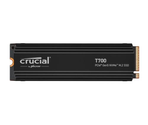 SSD CRUCIAL T700 4TB M.2 PCIE NVMe TLC Kirjoitusnopeus 11800 Mt sekunnissa Lukunopeus 12400 Mt sekunnissa...