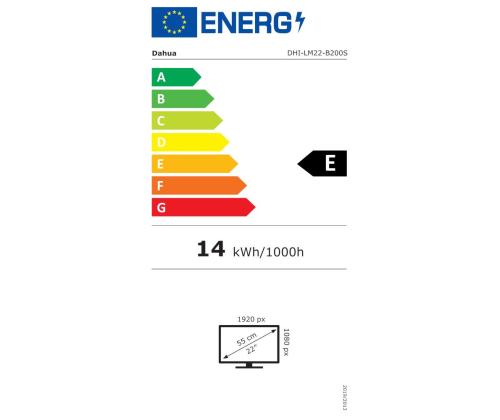 LCD-monitori DAHUA DHI-LM22-B200S 21.45&amp;quot; Business Panel VA 1920x1080 16:9 100Hz 5 ms Kaiuttimet...