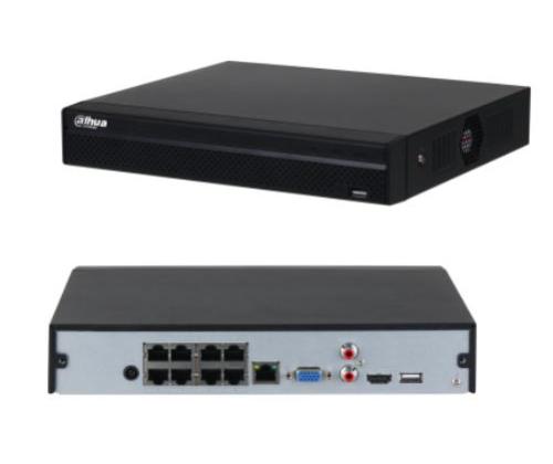 NET VIDEOTALLENNIN 8CH 8POE/NVR4108HS-8P-4KS3 DAHUA