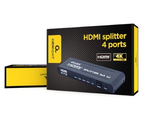 KAAPELI HDMI JAKAJA 4PORTS/DSP-4PH4-02 GEMBIRD GEMBIRD