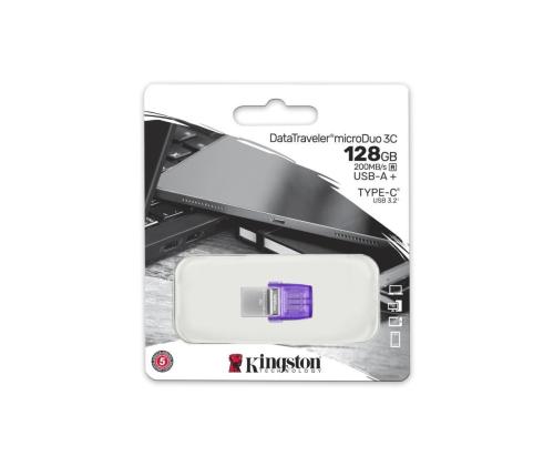 MUISTIASEMA FLASH USB3.2/128GB DTDUO3CG3/128GB KINGSTON