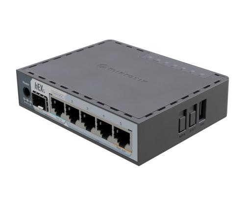 Kytkin MIKROTIK E60iUGS 1 PoE-portit 1 18 wattia E60IUGS