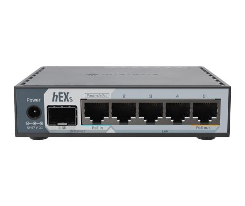 Kytkin MIKROTIK E60iUGS 1 PoE-portit 1 18 wattia E60IUGS