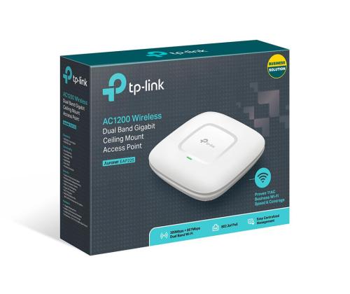 Tukiasema TP-LINK Omada 1200 Mbps IEEE 802.11a IEEE 802.11g IEEE 802.11n IEEE 802.11ac 1x10...