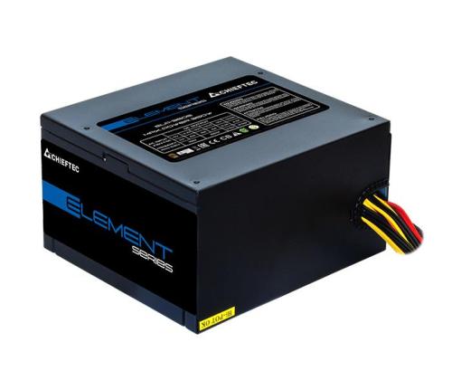 Virtalähde CHIEFTEC 500 Watts Efficiency 80 PLUS PRONSSI PFC Active ELP-500S