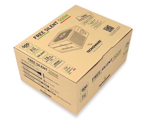 Virtalähde TECNOWARE 500 wattia MTBF 100000 tuntia FAL506FS12B FAL506FS12B