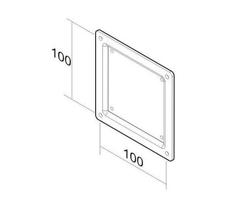 TELEVISIO ACC VESA SOVITINLEVY / 10-30" FPMA-VESA100 NEOKINNITTIMET