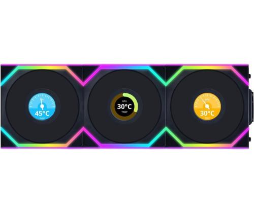 KOTELOTUULETIN 120MM/G99.12SLLCD1W3B.00 LIAN LI