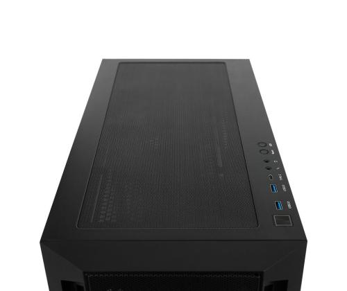 Kotelo CHIEFTEC APEX LUMO Tower ATX EATX MicroATX MiniITX Väri Musta GA-01B-L-OP