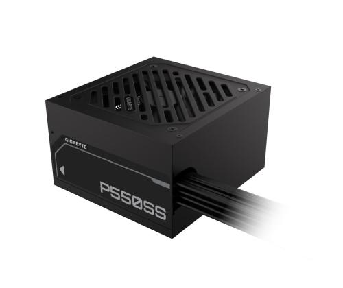 Virtalähde GIGABYTE 550 wattia Tehokkuus 80 PLUS SILVER PFC Aktiivinen MTBF 100000 tuntia GP-P550SS
